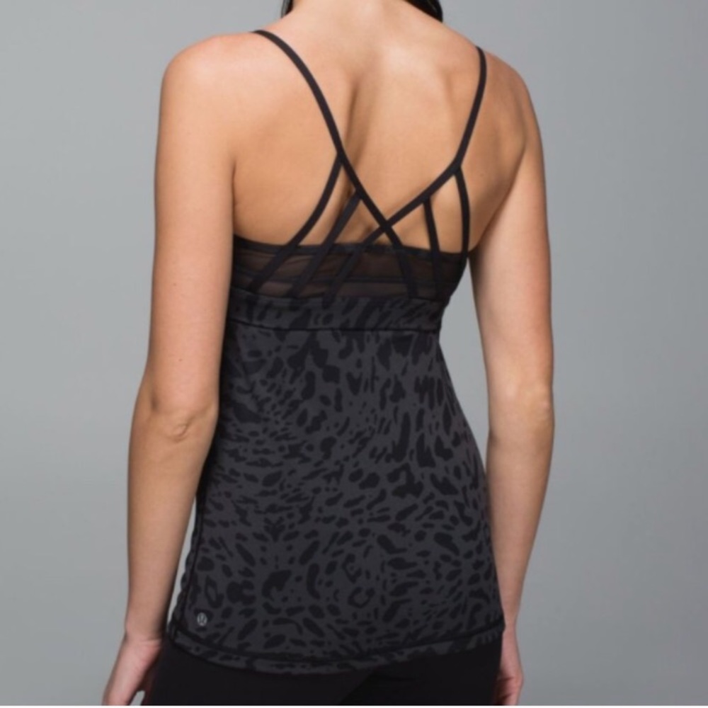Lululemon Black Leopard Print